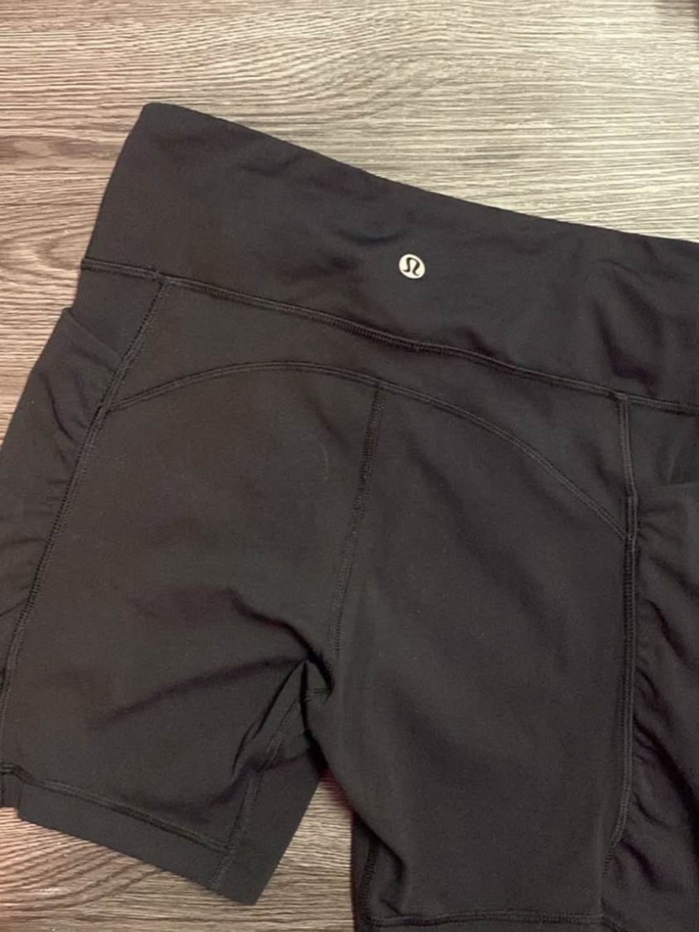 lululemon athletica Black High-Waist Bike Shorts